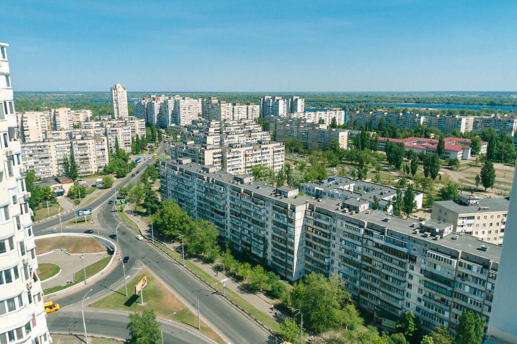 Penthouse Apartment Panoramic View Kiev Ngoại thất bức ảnh